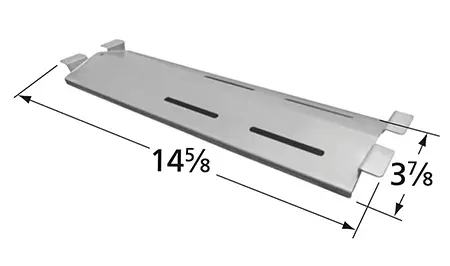 Stainless steel heat plate